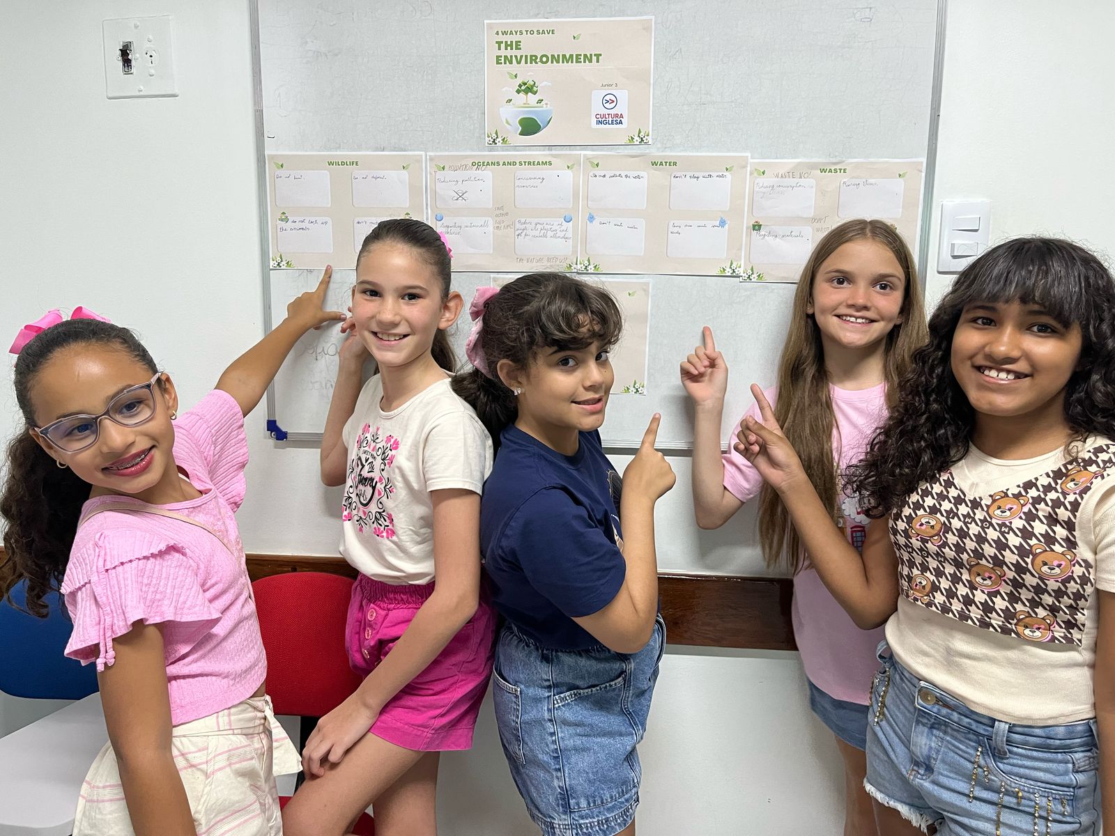 Placeholder editável: inglês para adolescentes